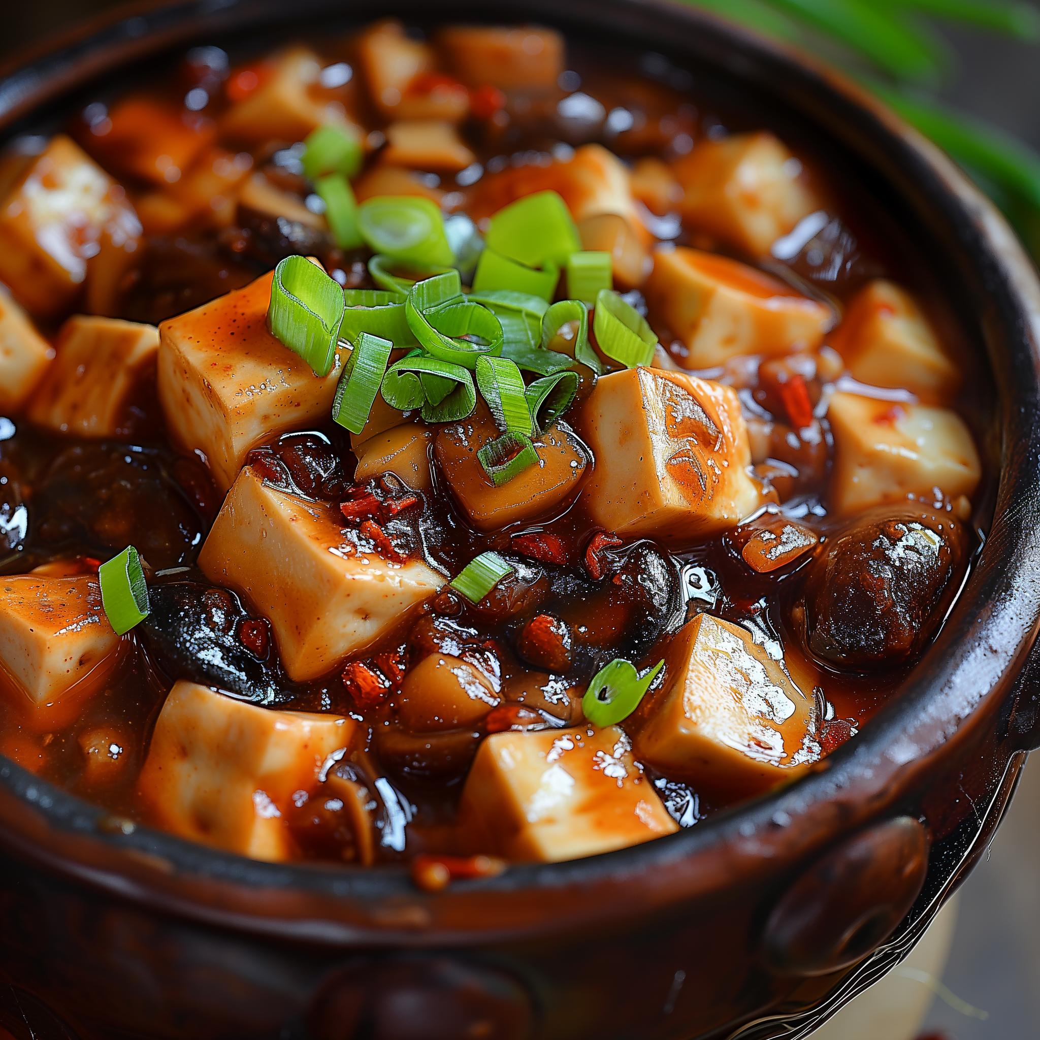 Vegetarian Mapo Tofu